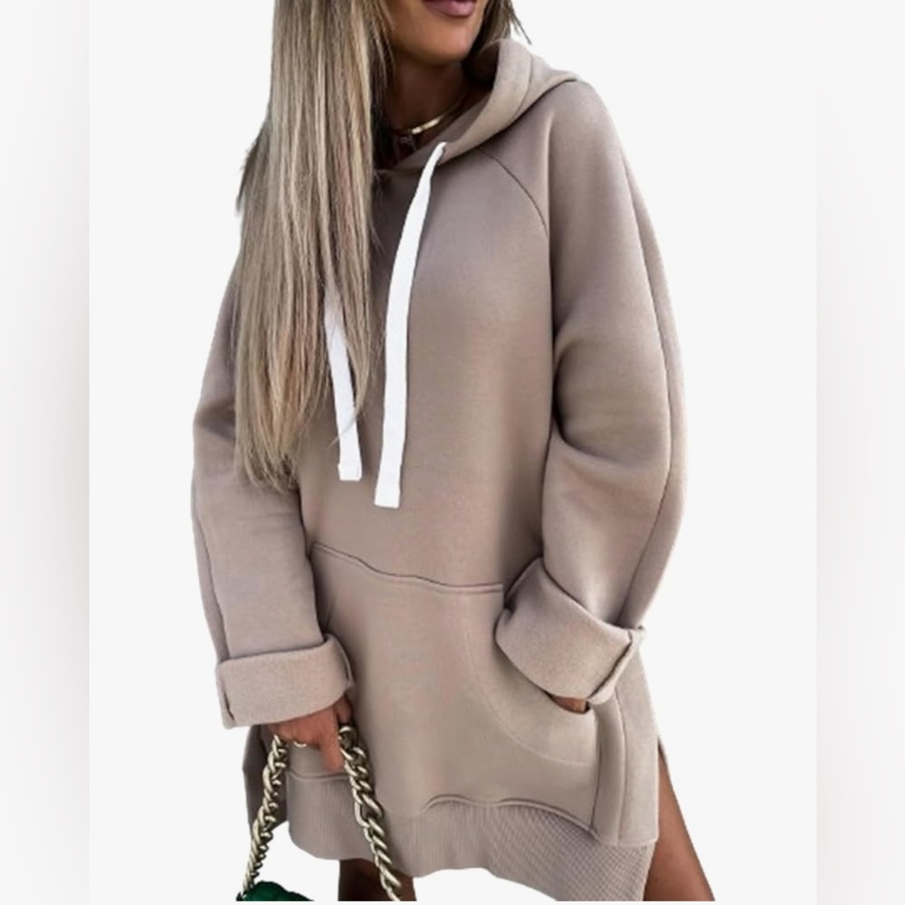Oversized Hoodie Dress